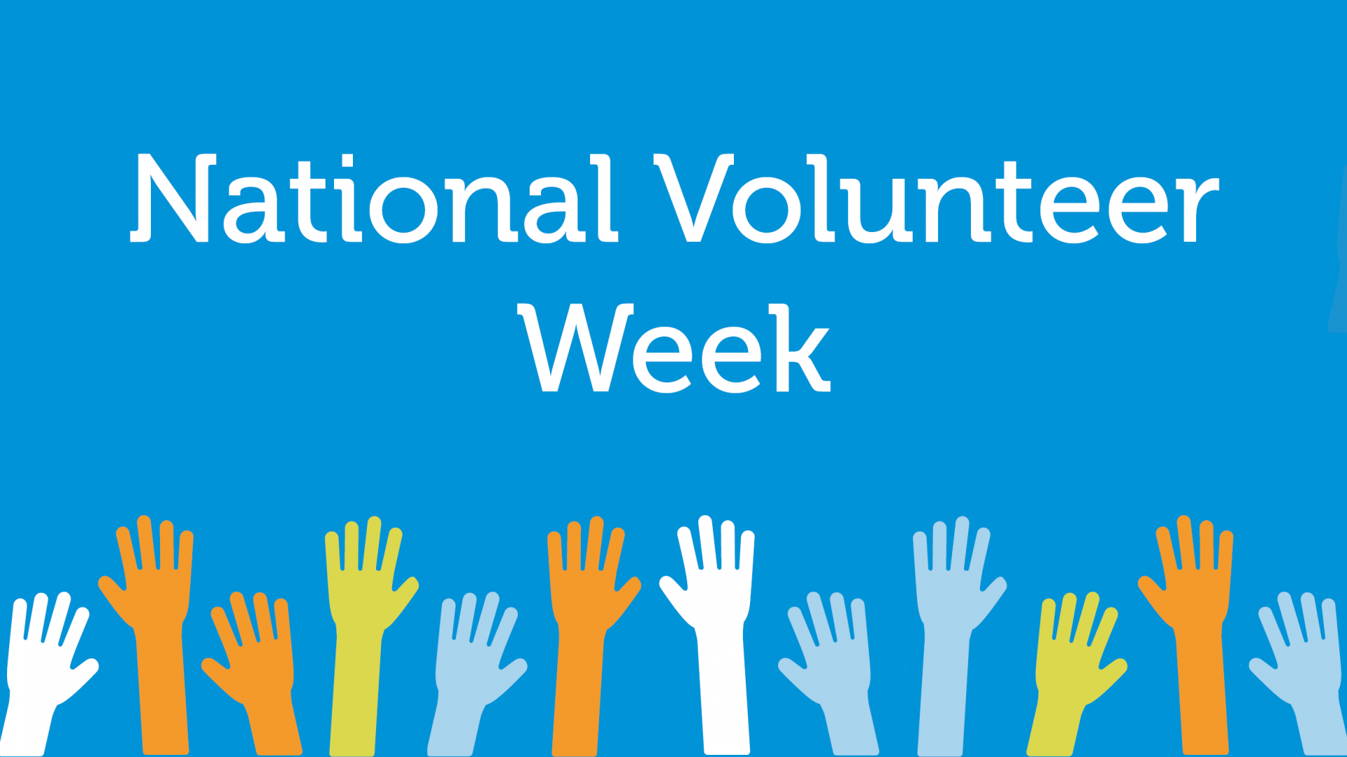 National Volunteer Week Thank You!